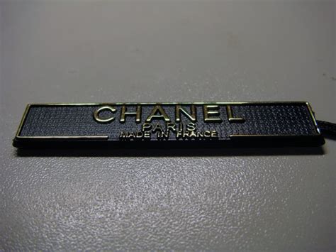 chanel metal tag|Chanel tag authenticity.